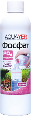 AQUAYER Фосфат – компонент Смарт МАКРО, удобрение для аквариумных растений 250мл
AQUAYER Фосфат – компонент Смарт МАКРО, удобрение для аквариумных растений 250мл