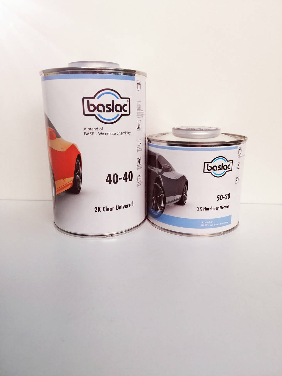 Лак Baslac 40-40 2K Clear Universal HS/MS (1л) + отвердитель 50-20 2K Hardener Normal (0,5л)
Лак Baslac 40-40 2K Clear Universal HS/MS (1л) + отвердитель 50-20 2K Hardener Normal (0,5л)