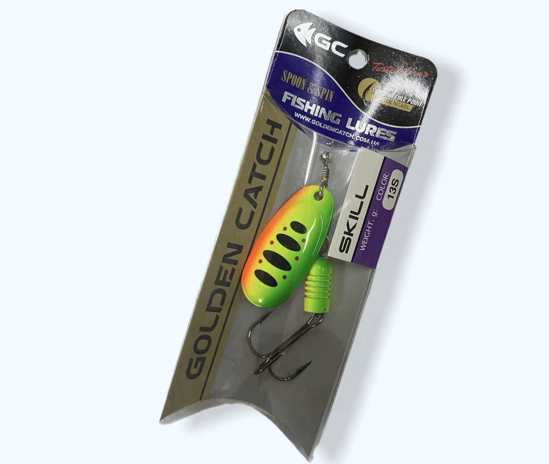 Блесна GC Skill 6.5, 33, 13S, Золотистый
Блесна GC Skill 6.5, 33, 13S, Золотистый