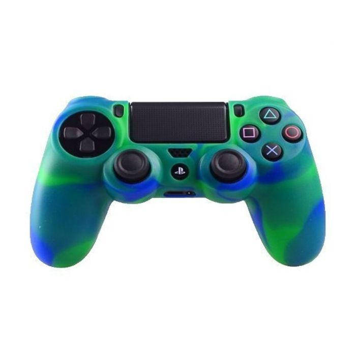 Силиконовый чехол для джойстика Sony PlayStation PS4 Type 2 Camouflage Green/Blue тех.пак
Силиконовый чехол для джойстика Sony PlayStation PS4 Type 2 Camouflage Green/Blue тех.пак