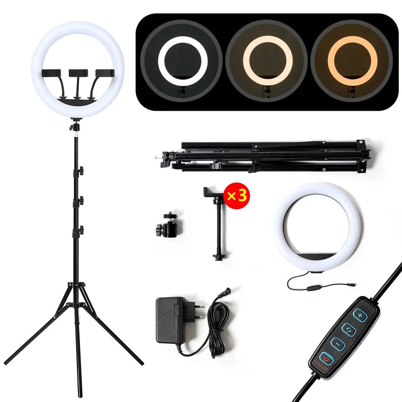 Кольцевой свет со штативом LED SOFT RING LIGHT RL-14 36см кольцевая светодиодная лампа KIVI
Кольцевой свет со штативом LED SOFT RING LIGHT RL-14 36см кольцевая светодиодная лампа KIVI