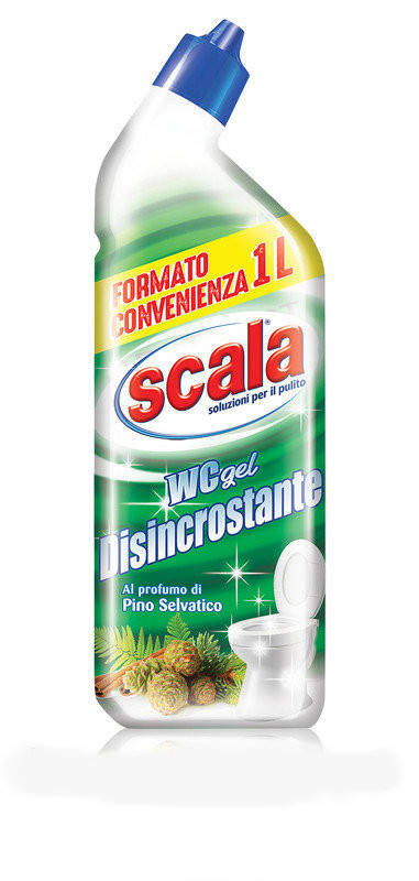 Гель для уборки туалета ароматом хвои 1000 мл SCALA WC gel Disincrostante 8006130504120
Гель для уборки туалета ароматом хвои 1000 мл SCALA WC gel Disincrostante 8006130504120