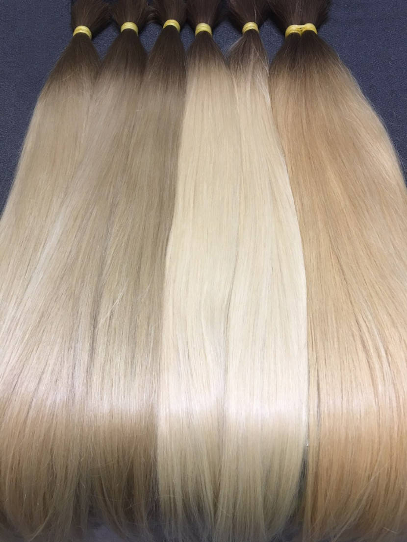 Волосы славянские омбре в длине 70-80 см 
Волосы славянские омбре в длине 70-80 см