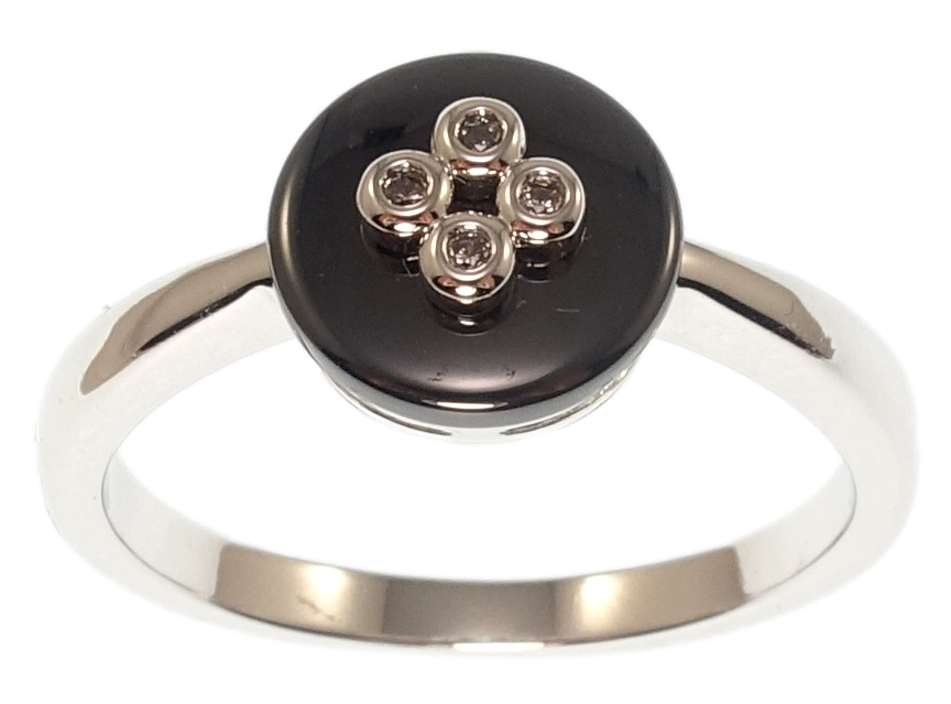 Кольцо Xuping Родий "Черная керамика" р.19.5
Кольцо Xuping Родий "Черная керамика" р.19.5