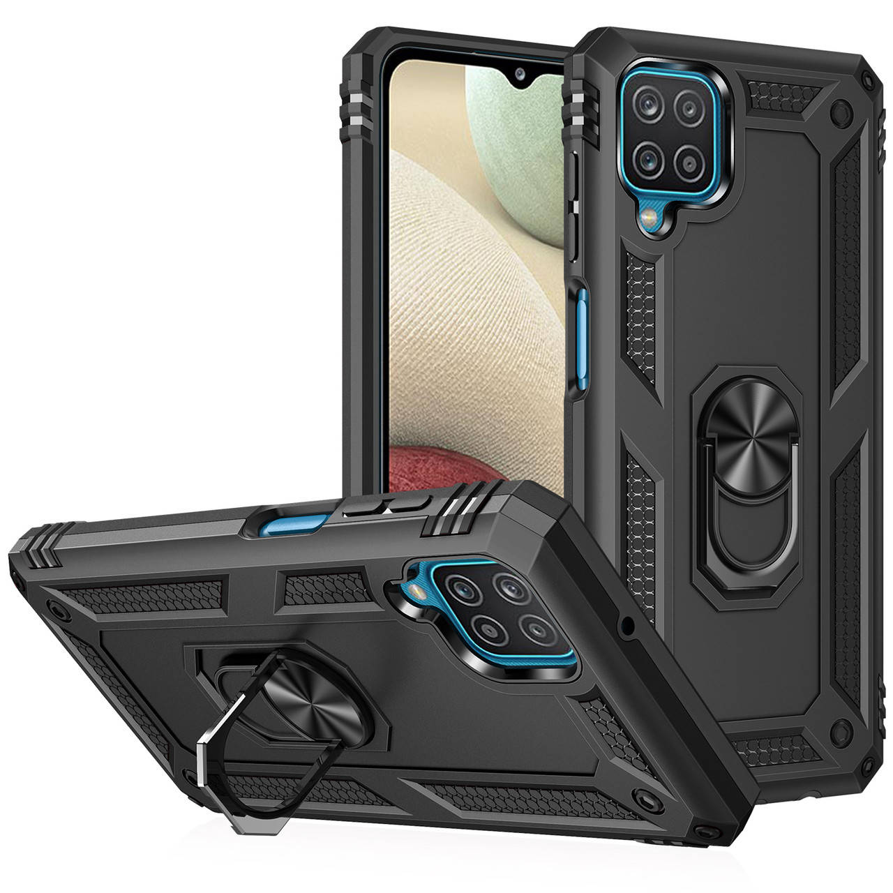 Чехол Shield для Samsung Galaxy M12 2021 / M127 бампер противоударный с подставкой Black, Черный
Чехол Shield для Samsung Galaxy M12 2021 / M127 бампер противоударный с подставкой Black, Черный