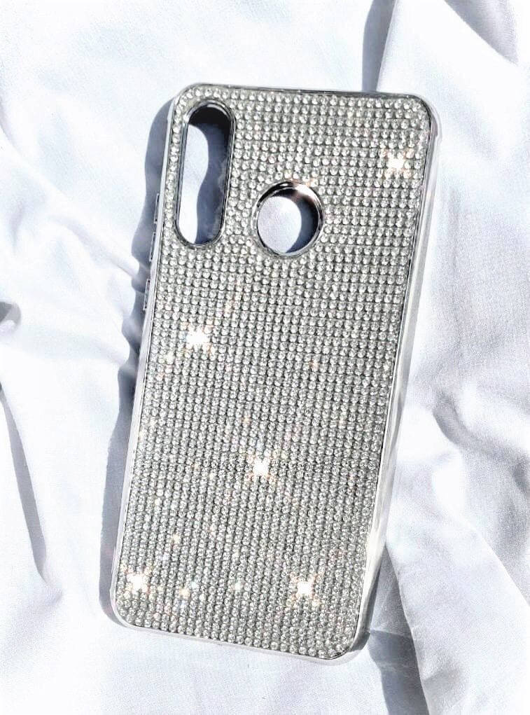 Силиконовый чехол с камнями для Huawei Y7 2019 (51093HES)/Y7 Prime 2019, Серебристый
Силиконовый чехол с камнями для Huawei Y7 2019 (51093HES)/Y7 Prime 2019, Серебристый