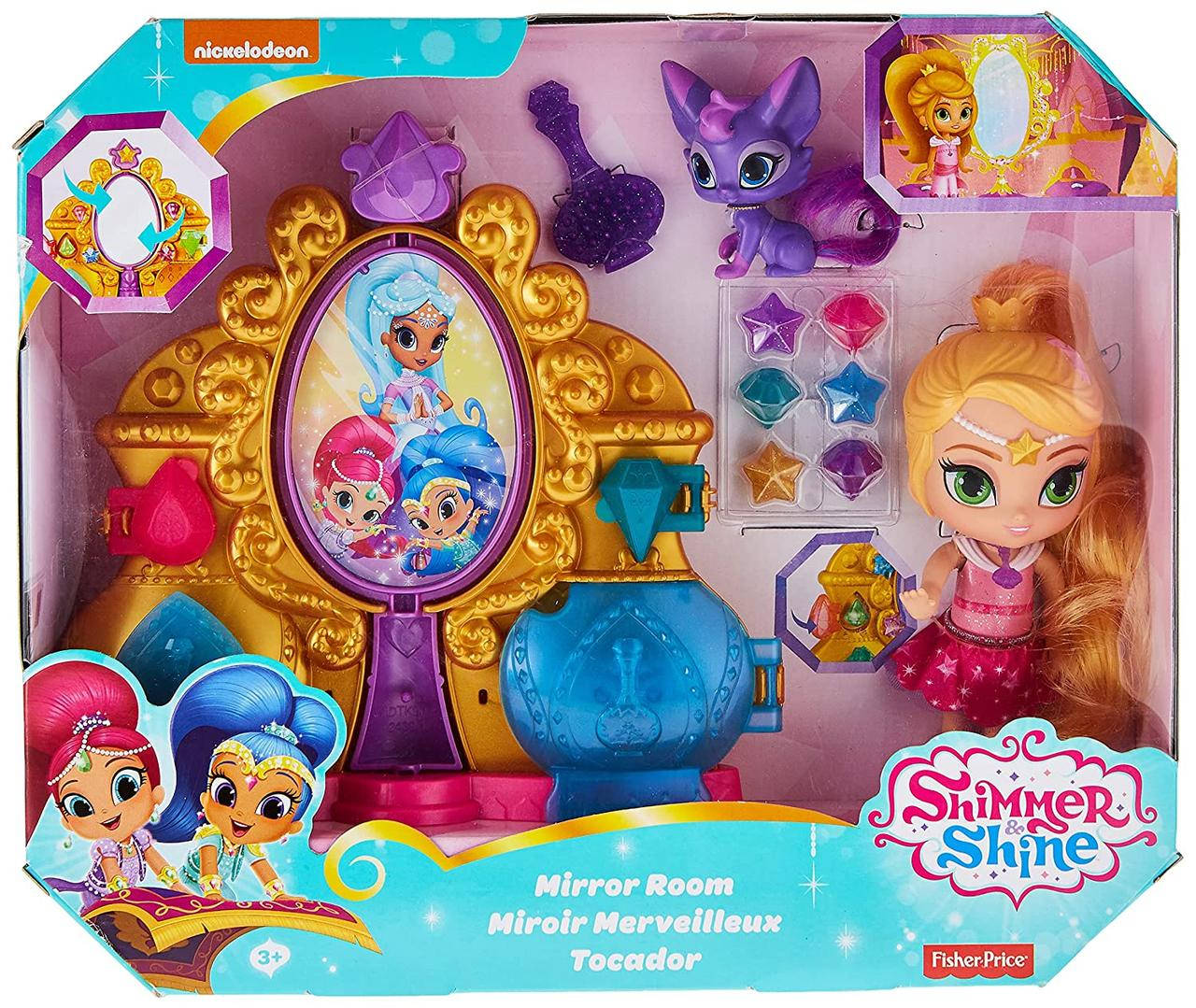 Шиммер и Шайн Набор Волшебная зеркальная комната Fisher-Price Shimmer and Shine Mirror Room DYV97
Шиммер и Шайн Набор Волшебная зеркальная комната Fisher-Price Shimmer and Shine Mirror Room DYV97