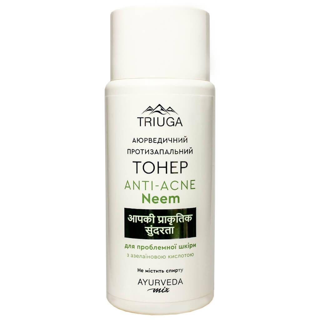 Аюрведический противовоспалительный тонер для проблемной кожи NEEM серии Ayurveda Mix Triuga 200 мл
Аюрведический противовоспалительный тонер для проблемной кожи NEEM серии Ayurveda Mix Triuga 200 мл