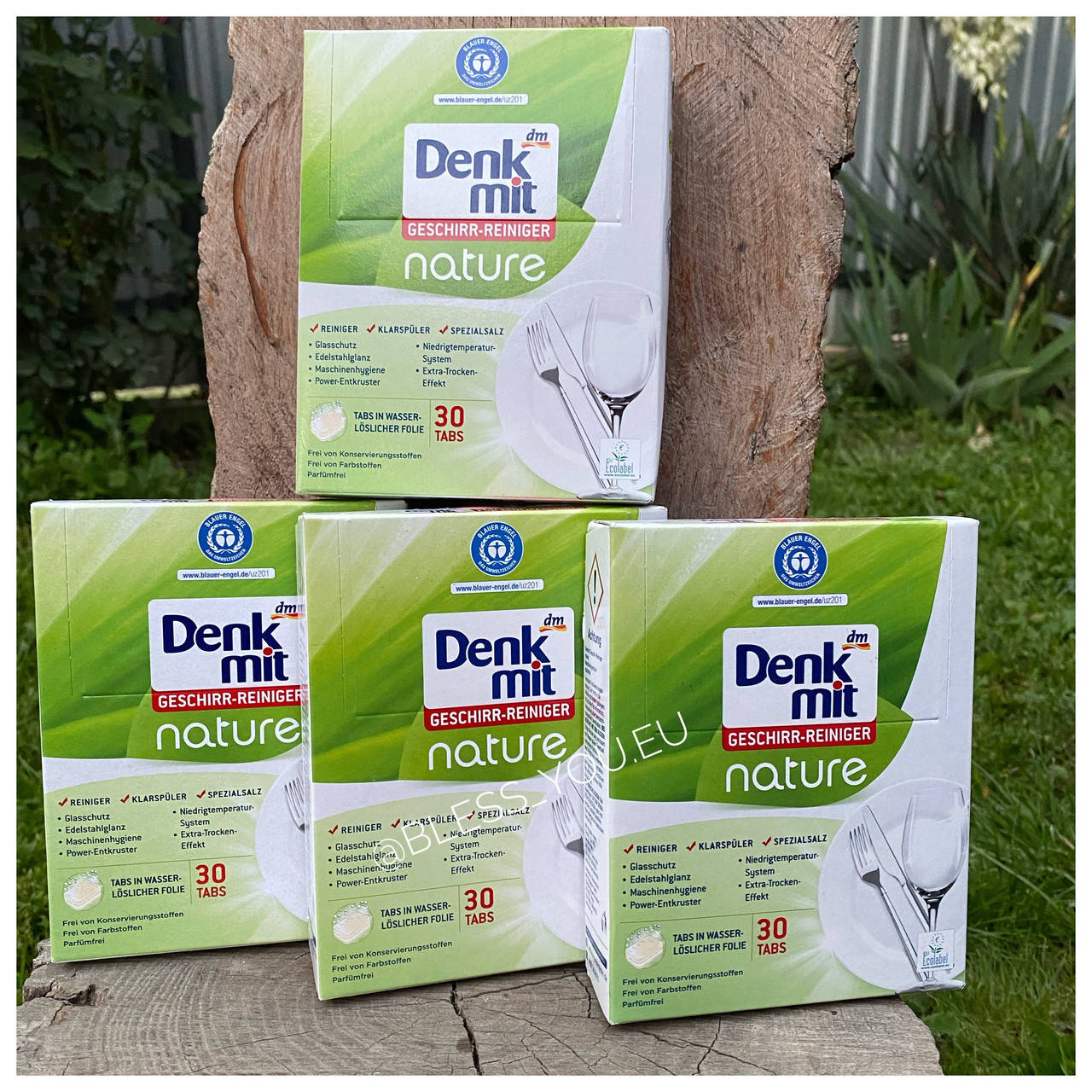Экологичные таблетки для посудомоечной машины Denkmit Nature, 30 шт
Экологичные таблетки для посудомоечной машины Denkmit Nature, 30 шт