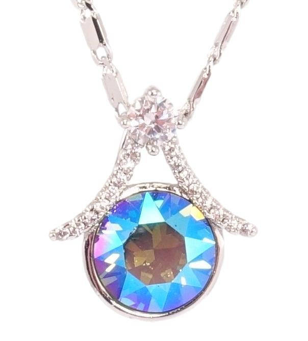 Кулон Xuping Родий с кр-ми Swarovski на цепочке "Кристалл Erinite Shimmer" дл.40-45см х 2мм
Кулон Xuping Родий с кр-ми Swarovski на цепочке "Кристалл Erinite Shimmer" дл.40-45см х 2мм