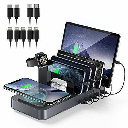 Беспроводная зарядная док станция для нескольких устройств 5-портовая
Беспроводная зарядная док станция для нескольких устройств 5-портовая