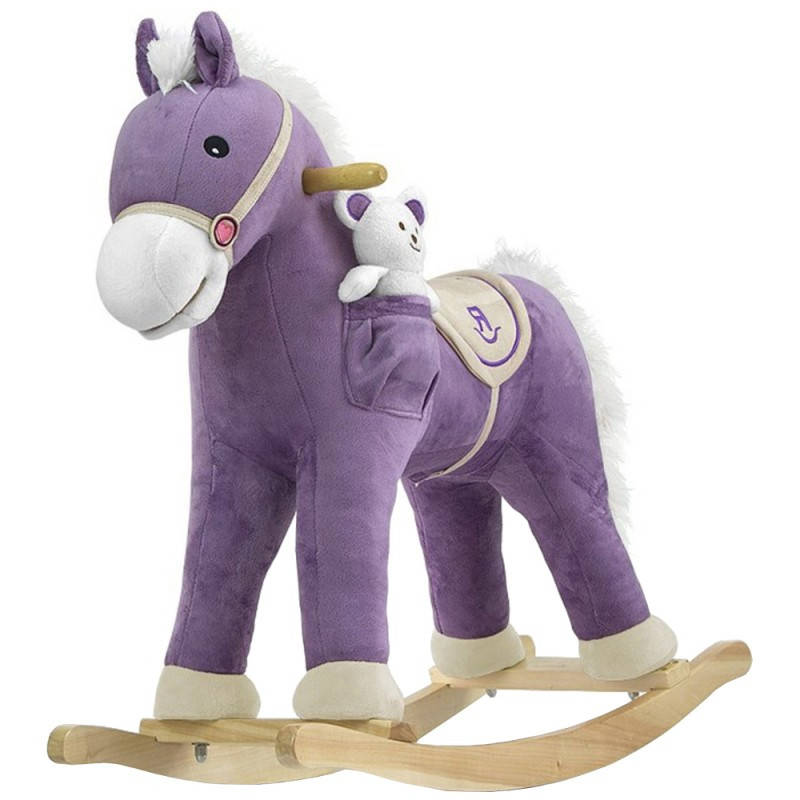 Лошадка-качалка Milly Mally Pony Purple, Фиолетовый