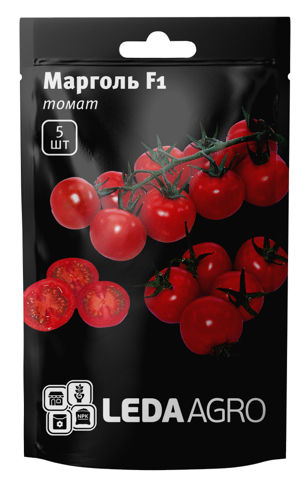 Семена Томат черри Марголь F1 5шт LEDAAGRO
Семена Томат черри Марголь F1 5шт LEDAAGRO