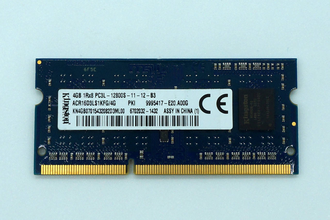 Модуль пам'яті SODIMM Kingston 4GB 1Rx8 PC3L-12800S-11-12-B3 DDR3L 1600Mhz (ACR16D3LS1KFG/4G) Б/У
Модуль пам'яті SODIMM Kingston 4GB 1Rx8 PC3L-12800S-11-12-B3 DDR3L 1600Mhz (ACR16D3LS1KFG/4G) Б/У