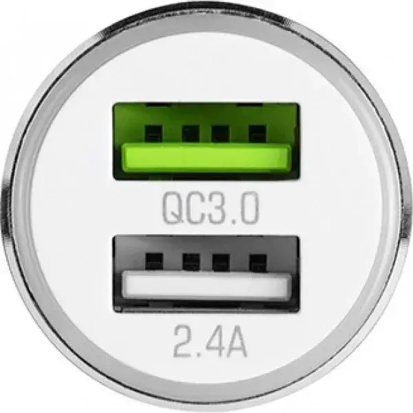 Автомобильное зарядное устройство для телефона ModeCom QCU2-07 White (ZT-MC-QCU2-07) 2USBx2.4A
Автомобильное зарядное устройство для телефона ModeCom QCU2-07 White (ZT-MC-QCU2-07) 2USBx2.4A