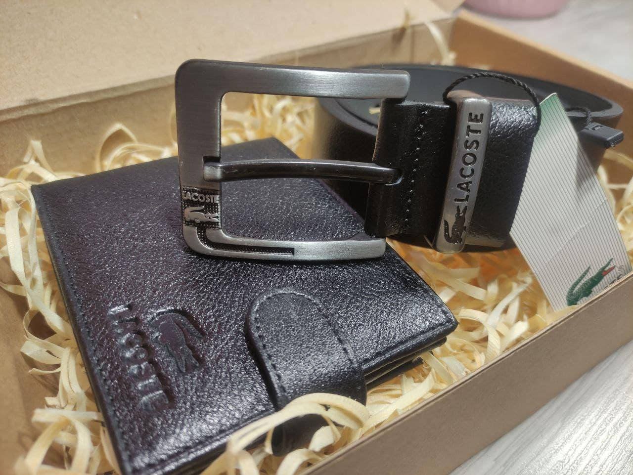 Подарочный набор кожаный кошелек ремень Lacoste Лакоста Подарок любимому парню мужу папе брату
Подарочный набор кожаный кошелек ремень Lacoste Лакоста Подарок любимому парню мужу папе брату