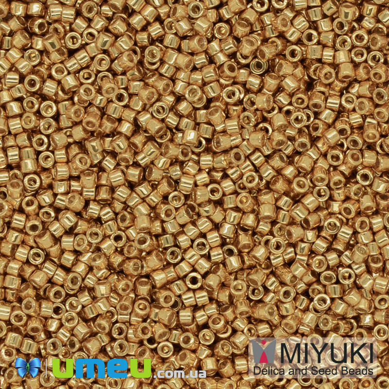Бисер японский Miyuki Delica 11/0 DB1833, Duracoat Galvanized, Золотистый, 3 г (BIS-040560)
Бисер японский Miyuki Delica 11/0 DB1833, Duracoat Galvanized, Золотистый, 3 г (BIS-040560)