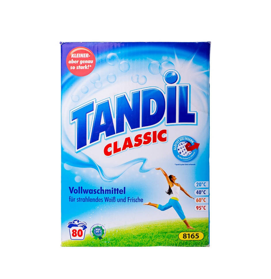 Стиральный порошок универсальный Tandil Classik Vollwaschmittel 5,2 кг (80 стирок) 
Стиральный порошок универсальный Tandil Classik Vollwaschmittel 5,2 кг (80 стирок)
