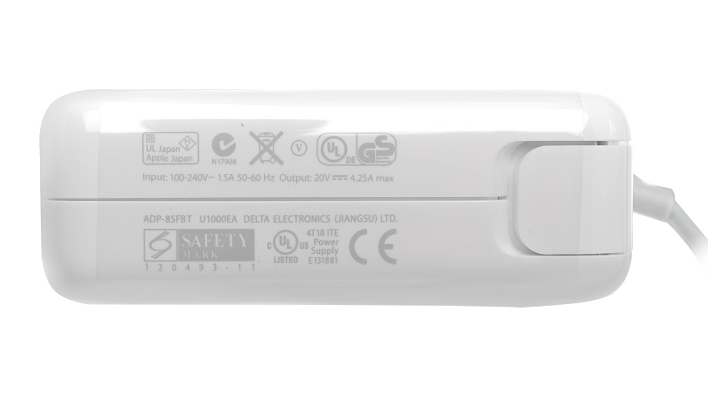 Оригинальный блок питания для ноутбука APPLE MagSafe2 20V 4.25A 85W T-образный разъём MagSafe 2
Оригинальный блок питания для ноутбука APPLE MagSafe2 20V 4.25A 85W T-образный разъём MagSafe 2