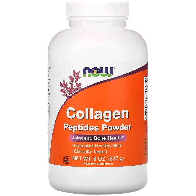 Пептид коллагена в порошке NOW Foods "Collagen Peptides Powder" из бычьего коллагена типов 1 и 3 (227 г)
Пептид коллагена в порошке NOW Foods "Collagen Peptides Powder" из бычьего коллагена типов 1 и 3 (227 г)