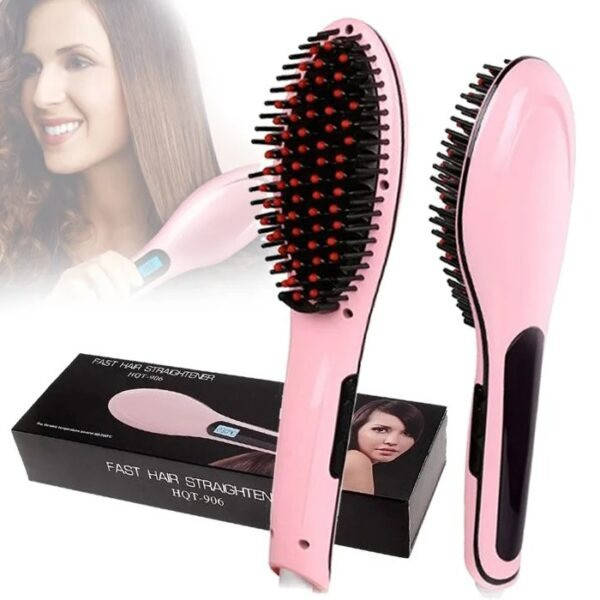 Расческа выпрямитель Fast Hair Straightener / Электрическая расческа / Щетка выпрямитель
Расческа выпрямитель Fast Hair Straightener / Электрическая расческа / Щетка выпрямитель