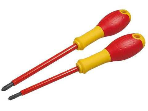 Набор отверток 2 ед. изолированных FatMax Borneo Ph1 x 100; Ph2 x 125 Stanley FMHT0-62648
Набор отверток 2 ед. изолированных FatMax Borneo Ph1 x 100; Ph2 x 125 Stanley FMHT0-62648