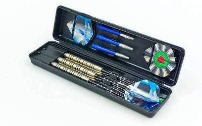 Дротики для игры в дартс цилиндрические BL-3500 Baili (сталь,вес 22гр,3шт.,+3хвост,+6опер, футляр) Код BL-3500
Дротики для игры в дартс цилиндрические BL-3500 Baili (сталь,вес 22гр,3шт.,+3хвост,+6опер, футляр) Код BL-3500