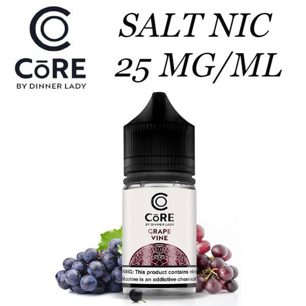 Набор CORE Salt Grape Vine 25 мг/мл 30 мл.
Набор CORE Salt Grape Vine 25 мг/мл 30 мл.