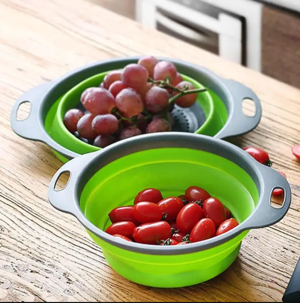 Друшлаг силиконовый складной большой + маленький Collapsible filter baskets ( 2шт в комплекте) Magnus
Друшлаг силиконовый складной большой + маленький Collapsible filter baskets ( 2шт в комплекте) Magnus