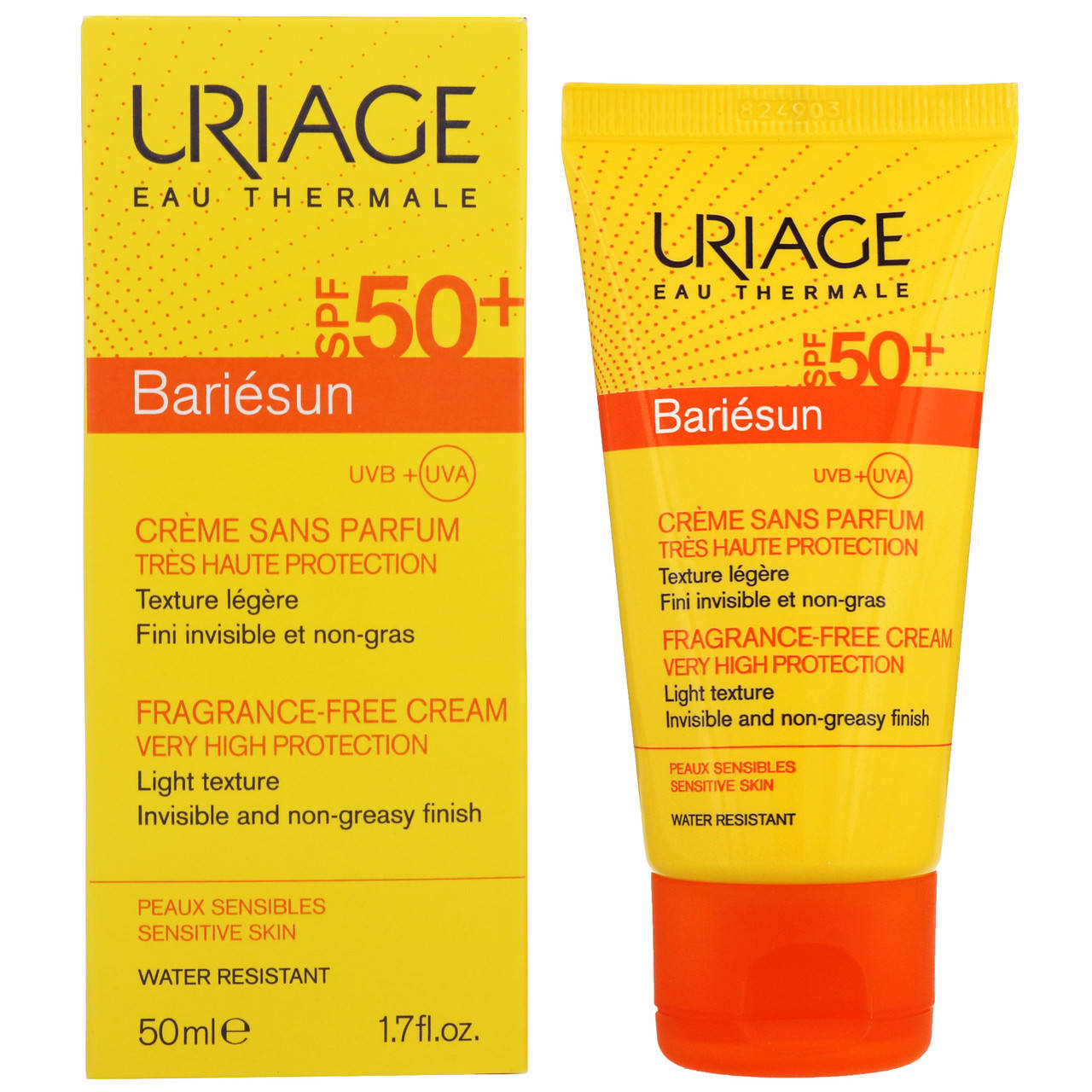 Солнцезащитный крем Урьяж БарьерСан без ароматизаторов Uriage Bariesun Cream Very High Protection SPF 50+ 50мл
Солнцезащитный крем Урьяж БарьерСан без ароматизаторов Uriage Bariesun Cream Very High Protection SPF 50+ 50мл
