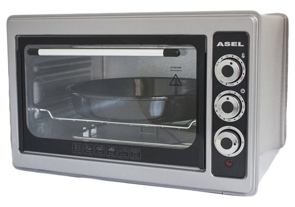 Духовка ASEL AF-0023 (33-23) серая | Электродуховка настольная | Электрический духовой шкаф
Духовка ASEL AF-0023 (33-23) серая | Электродуховка настольная | Электрический духовой шкаф
