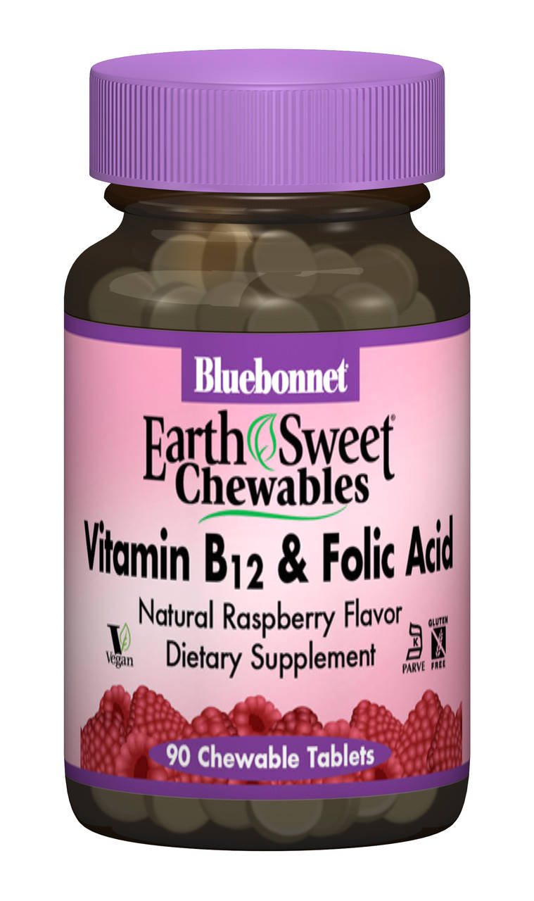 Витамин В12 и Фолиевая кислота, Вкус Малины, Earth Sweet Chewables, Bluebonnet Nutrition, 90 жевательных
Витамин В12 и Фолиевая кислота, Вкус Малины, Earth Sweet Chewables, Bluebonnet Nutrition, 90 жевательных