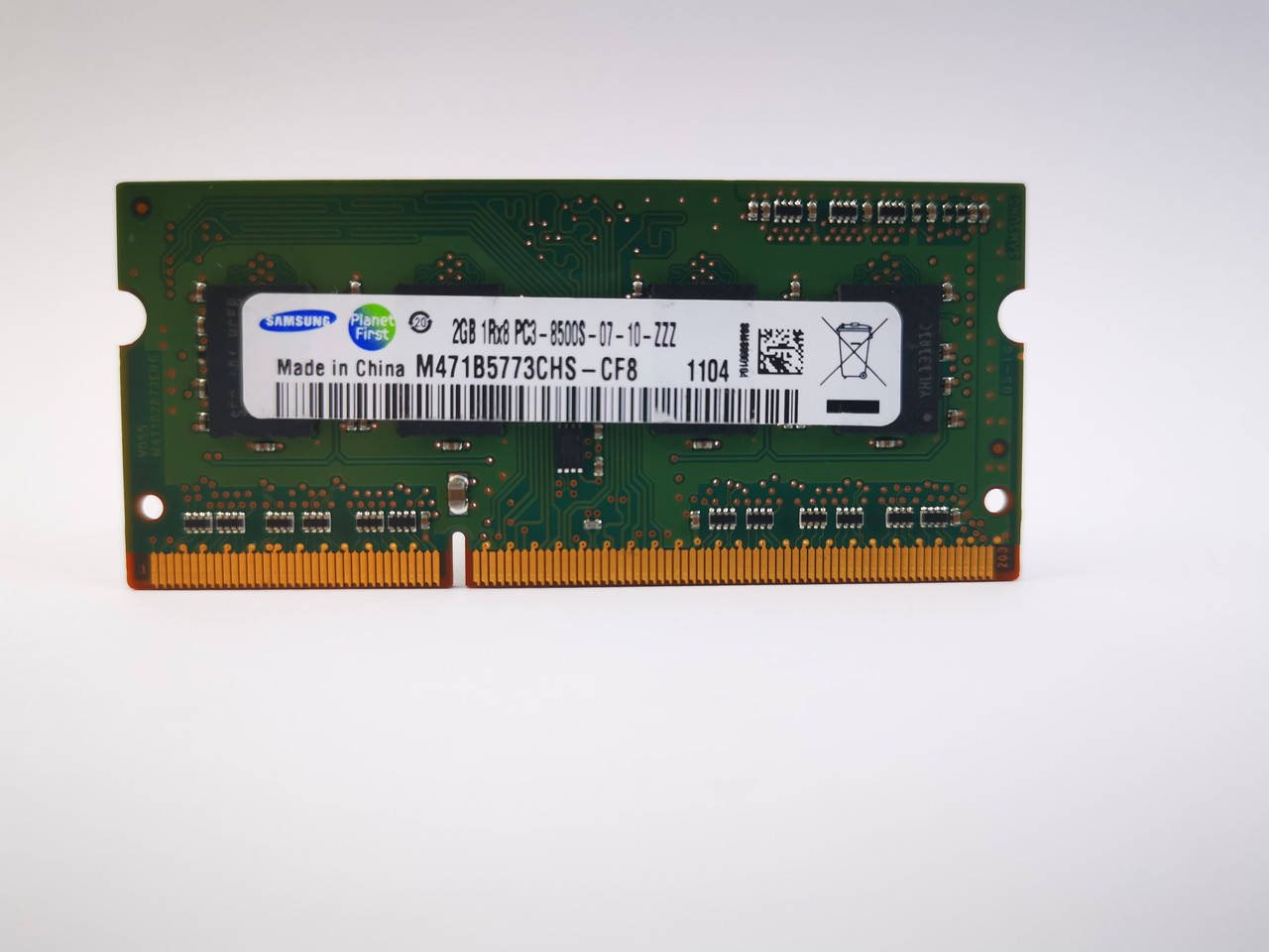 Оперативная память для ноутбука SODIMM Samsung DDR3 2Gb 1066MHz PC3-8500S (M471B5773CHS-CF8) Б/У
Оперативная память для ноутбука SODIMM Samsung DDR3 2Gb 1066MHz PC3-8500S (M471B5773CHS-CF8) Б/У
