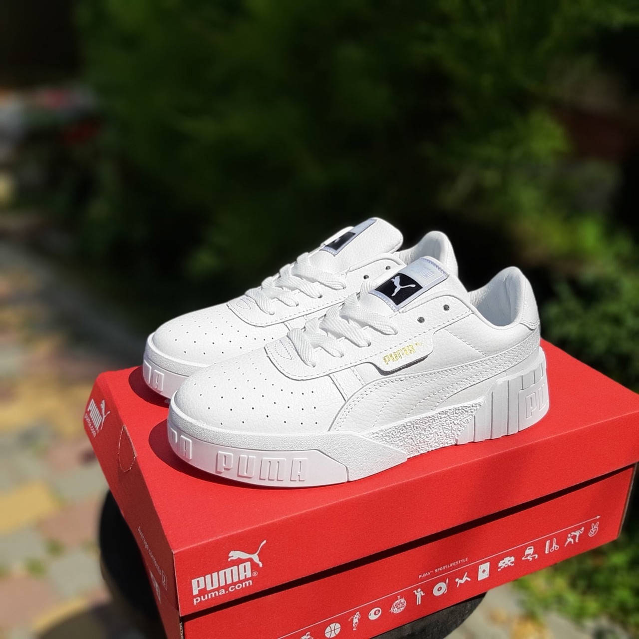 Puma Cali женские демисезонные белые кроссовки на шнурках. Весенние женские кожаные кроссы 38, Белый
Puma Cali женские демисезонные белые кроссовки на шнурках. Весенние женские кожаные кроссы 38, Белый