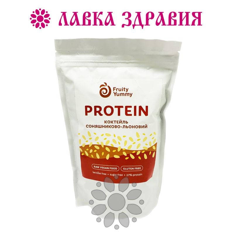 Протеиновый коктейль Fruity Yummy "Подсолнечно-льняной", 250 г