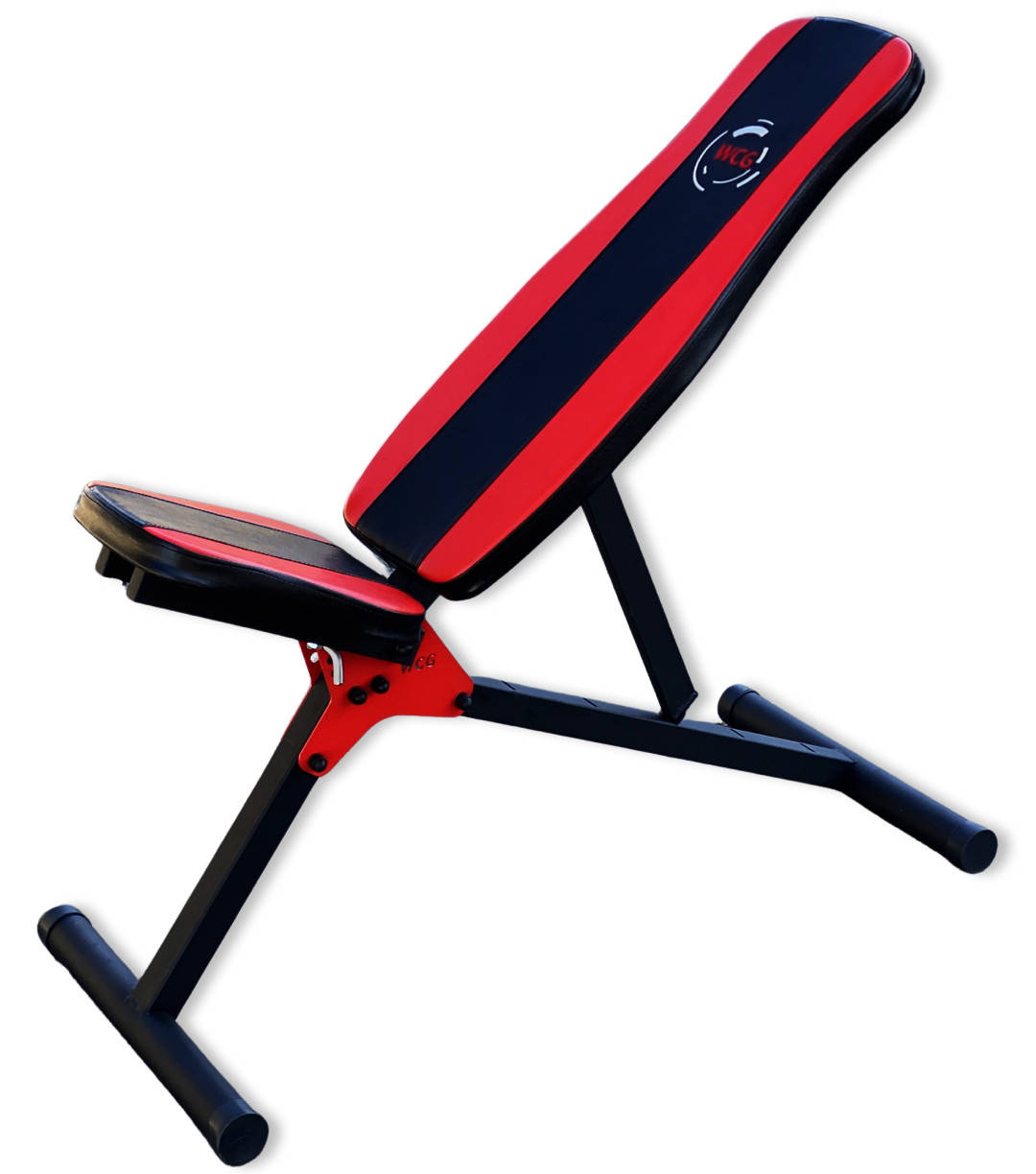 Скамья для жима регулируемая WCG Pro-30, Черный 
Скамья для жима регулируемая WCG Pro-30, Черный