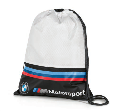 Оригинальная спортивная сумка-мешок BMW M Motorsport Sports Bag, White / Black, артикул 80282461128
Оригинальная спортивная сумка-мешок BMW M Motorsport Sports Bag, White / Black, артикул 80282461128