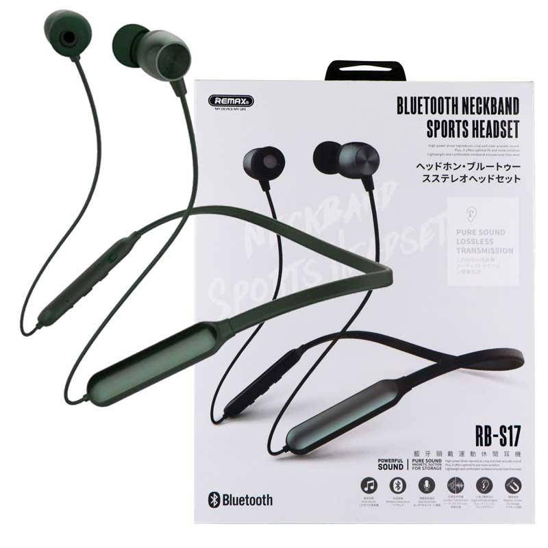 Беспроводные bluetooth-наушник с шейным ремешком REMAX RB-S17 спортивные наушники с шумоподавлением, black
Беспроводные bluetooth-наушник с шейным ремешком REMAX RB-S17 спортивные наушники с шумоподавлением, black