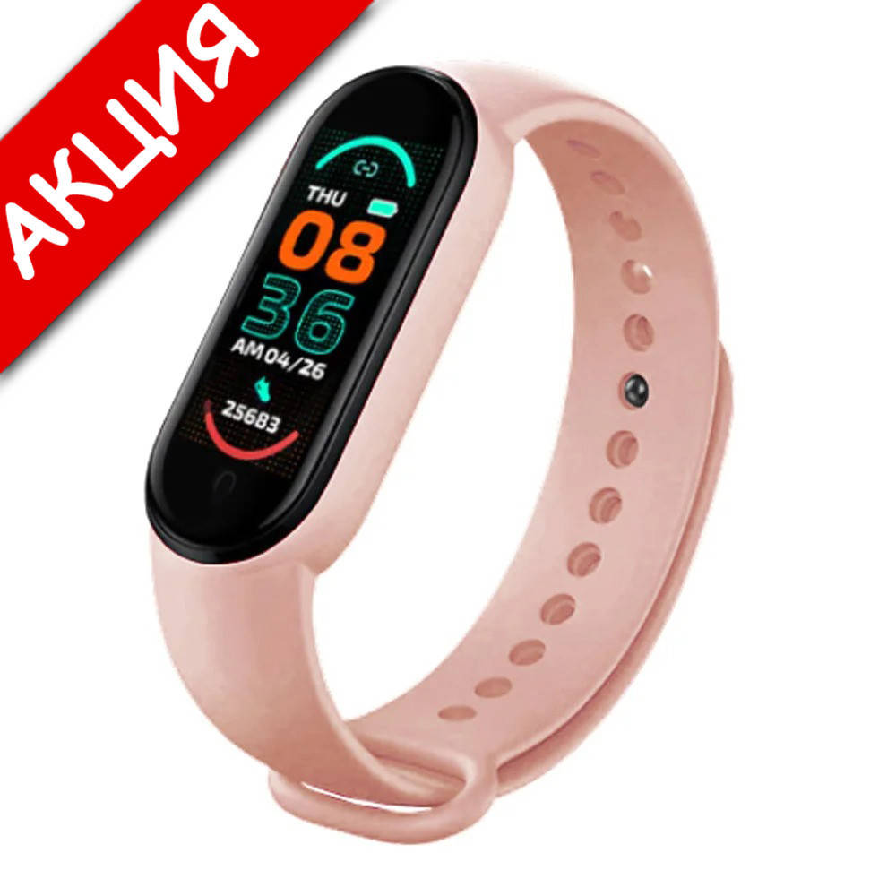 Фитнес трекер браслет Xiaomi mi band 6 Умные спортивные смарт часы с тонометром шагомером для здоровья Розовый
Фитнес трекер браслет Xiaomi mi band 6 Умные спортивные смарт часы с тонометром шагомером для здоровья Розовый