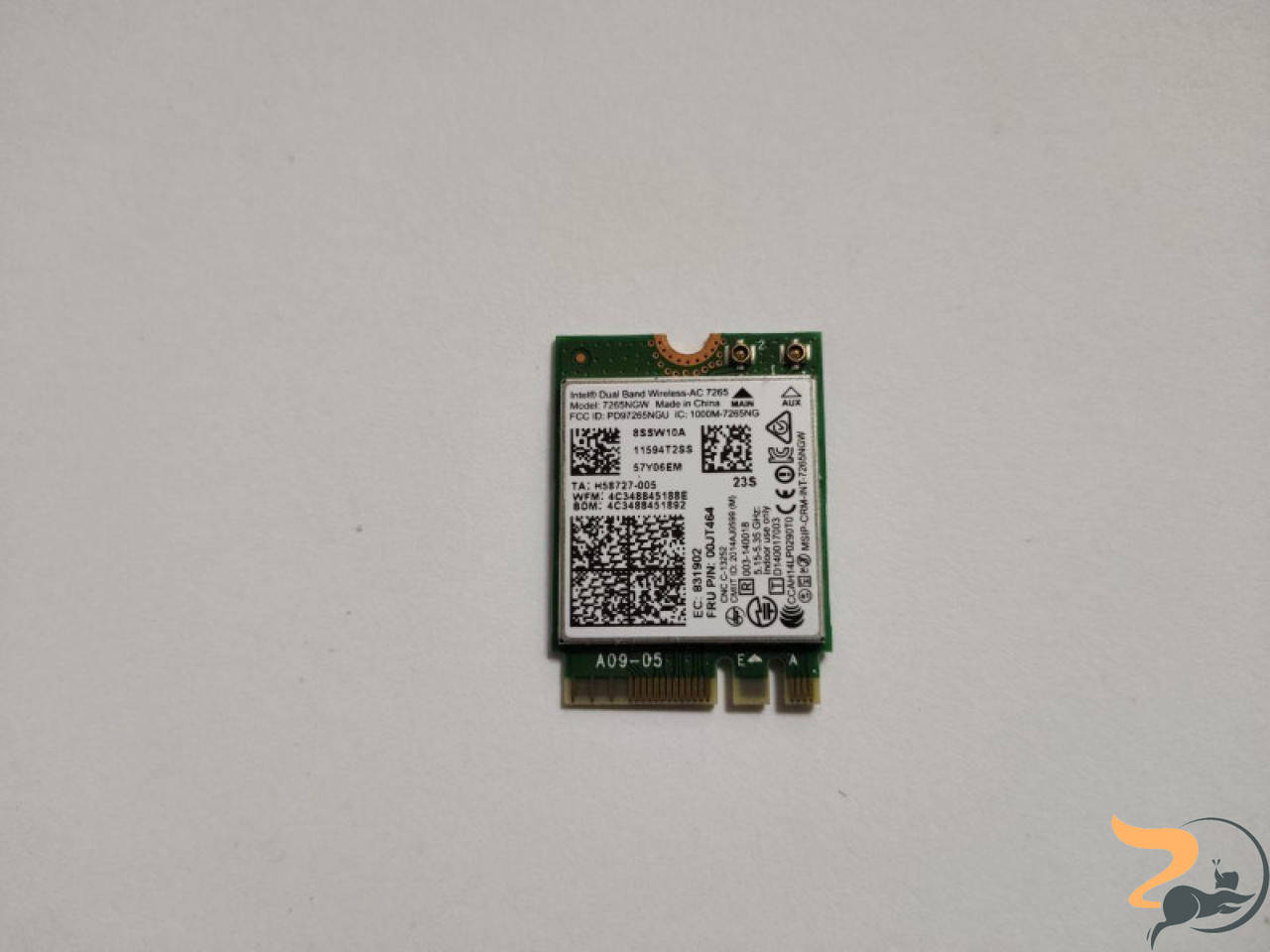 Адаптер WiFi, знятий з ноутбука Lenovo ThinkPad T450s, Chromebook 11e, Wireless-N 7265, 7265NGW, 00JT469,
Адаптер WiFi, знятий з ноутбука Lenovo ThinkPad T450s, Chromebook 11e, Wireless-N 7265, 7265NGW, 00JT469,