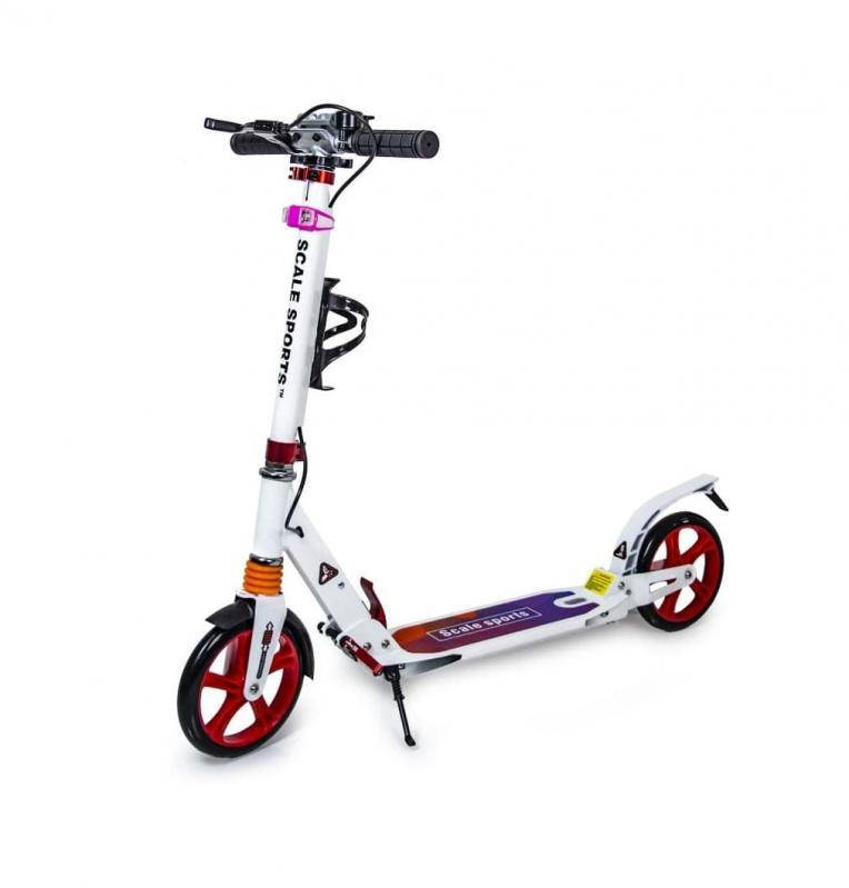 Самокат Двухколесный SCALE SPORTS SS-10 Белый ручной тормоз +LED фонарик
Самокат Двухколесный SCALE SPORTS SS-10 Белый ручной тормоз +LED фонарик