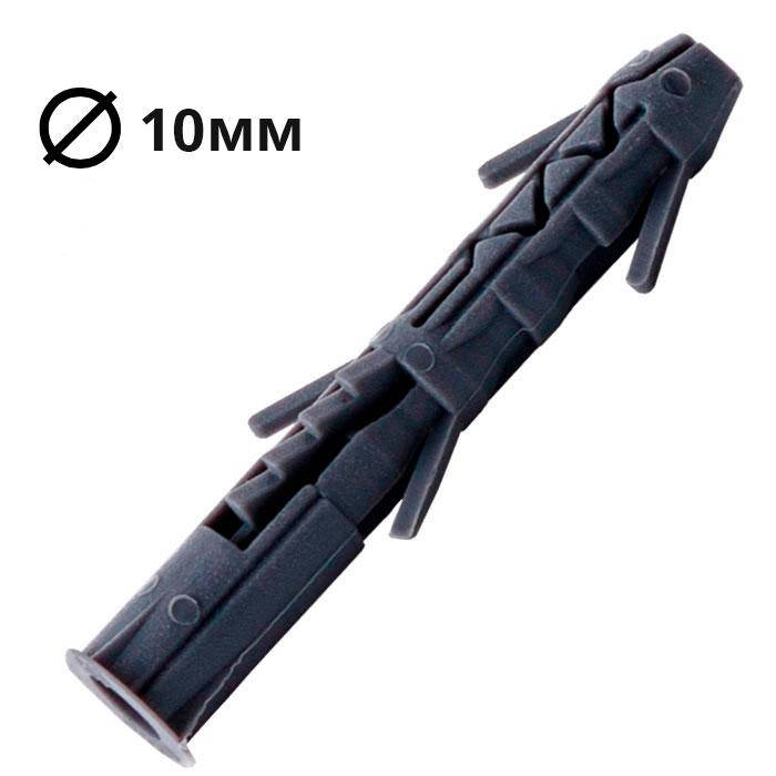 Дюбель распорный, пластиковый КПО 10х60 "Обрий" (200шт.)
Дюбель распорный, пластиковый КПО 10х60 "Обрий" (200шт.)