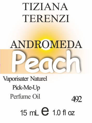 Парфюмерное масло (492) версия аромата Тициана Теренци Luna Collection Andromeda - 15 мл
Парфюмерное масло (492) версия аромата Тициана Теренци Luna Collection Andromeda - 15 мл