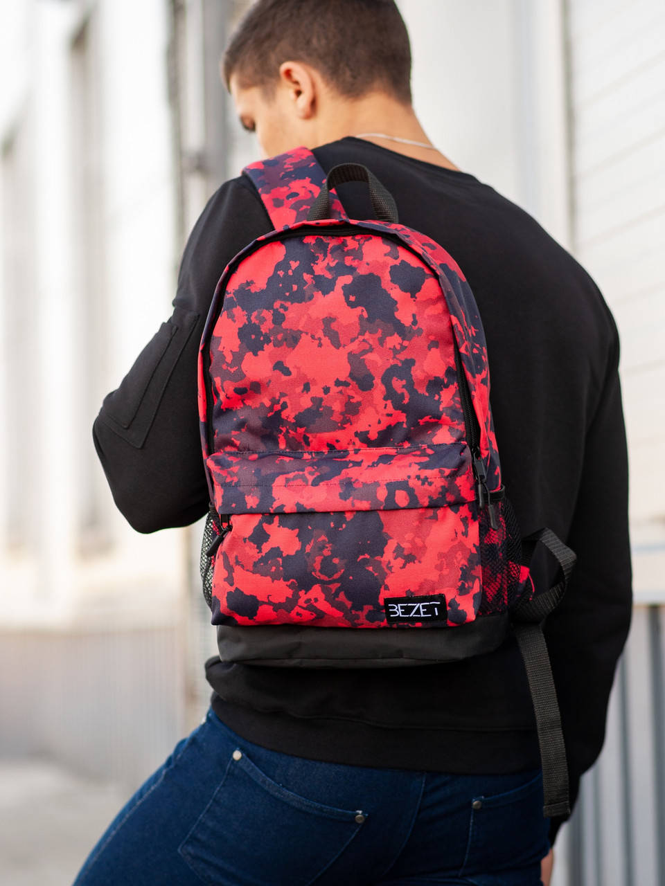 Рюкзак мужской BEZET Red camouflage, вместительный городской рюкзак, модный спортивный рюкзак, Красный
Рюкзак мужской BEZET Red camouflage, вместительный городской рюкзак, модный спортивный рюкзак, Красный