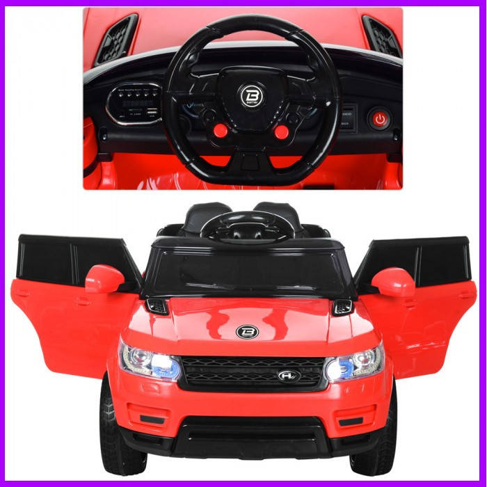 Детский электромобиль машина джип Range Rover красный Bambi 2 мотора 25W акум.6V4,5AH MP3 SD USB BLT EVA
Детский электромобиль машина джип Range Rover красный Bambi 2 мотора 25W акум.6V4,5AH MP3 SD USB BLT EVA