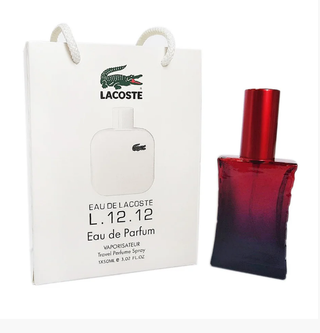 Женские духи Lacoste Eau De L.12.12 Blanc (Лакост Эу де Лакост Л.12.12 Бланк) в подароч. упаковке 50 мл.
Женские духи Lacoste Eau De L.12.12 Blanc (Лакост Эу де Лакост Л.12.12 Бланк) в подароч. упаковке 50 мл.