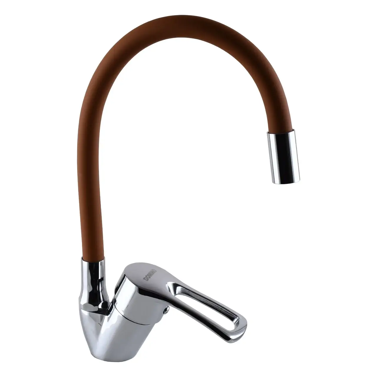 Смеситель для кухни Domino Sirius DSV-203SLR-Brown, гофроизлив, коричневый, на гайке. Кран
Смеситель для кухни Domino Sirius DSV-203SLR-Brown, гофроизлив, коричневый, на гайке. Кран