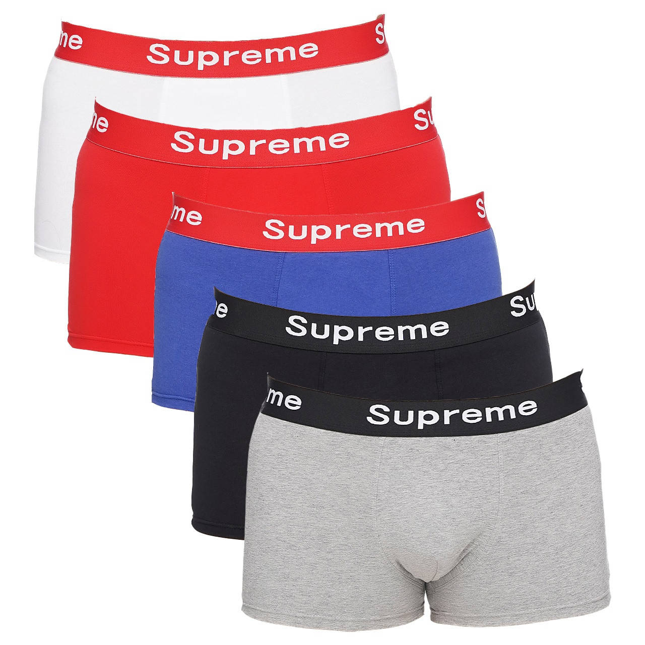 Набор мужских трусов Supreme Суприм (5шт.) хлопок в подарочной коробке Размер M, Разные цвета
Набор мужских трусов Supreme Суприм (5шт.) хлопок в подарочной коробке Размер M, Разные цвета