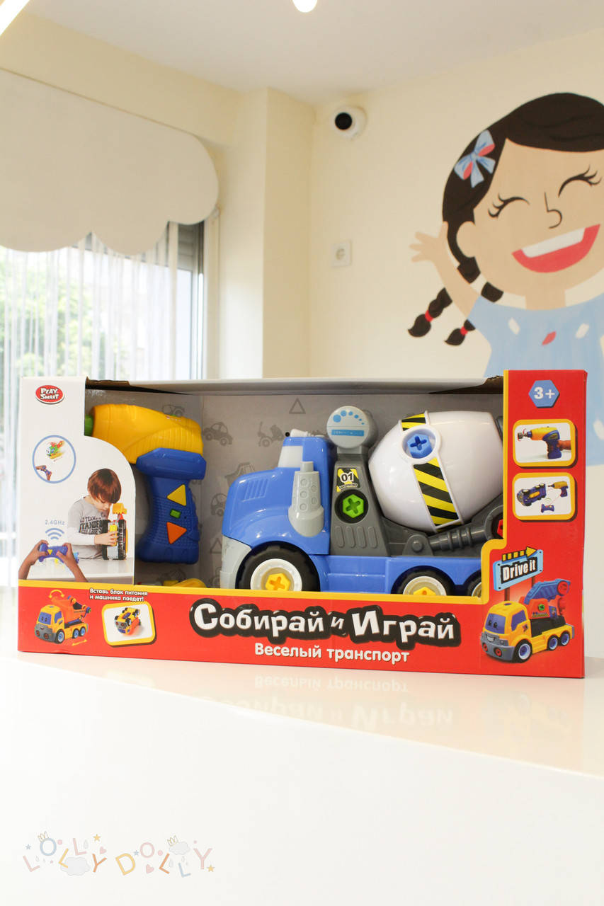 Спецтехника 2000 с шуруповертом на радиоуправлении
Спецтехника 2000 с шуруповертом на радиоуправлении