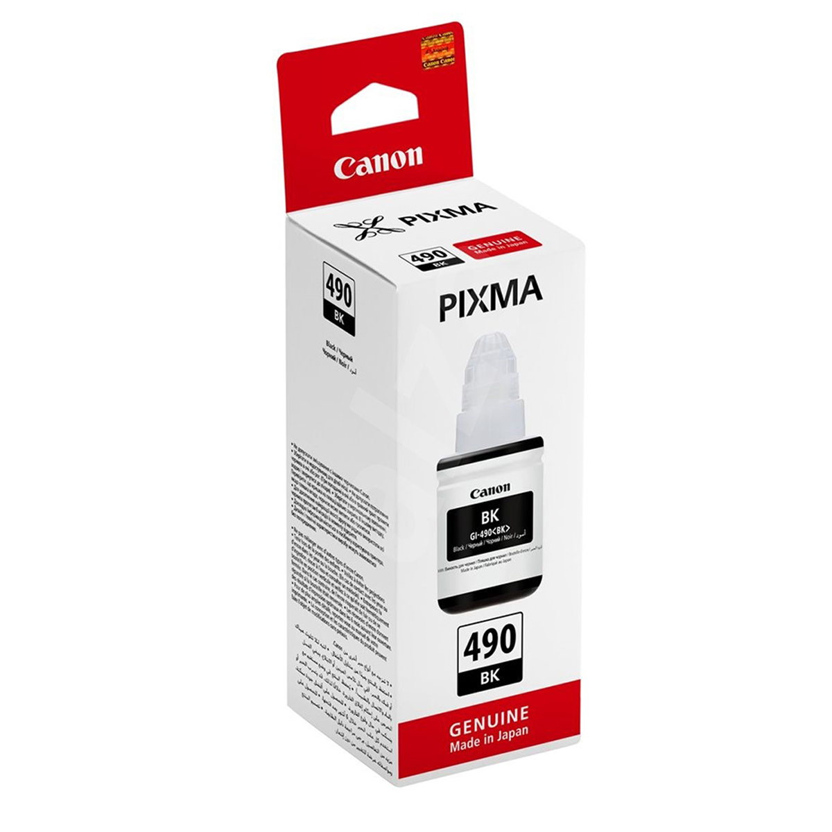 Чернила для принтера Canon GI-490, Black, G1400/G2400/G3400, 135 ml, OEM (0663C001), краска кенон
Чернила для принтера Canon GI-490, Black, G1400/G2400/G3400, 135 ml, OEM (0663C001), краска кенон